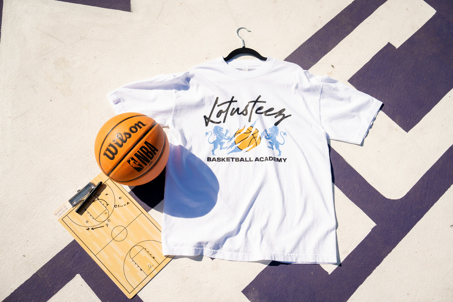 basketball academy tee